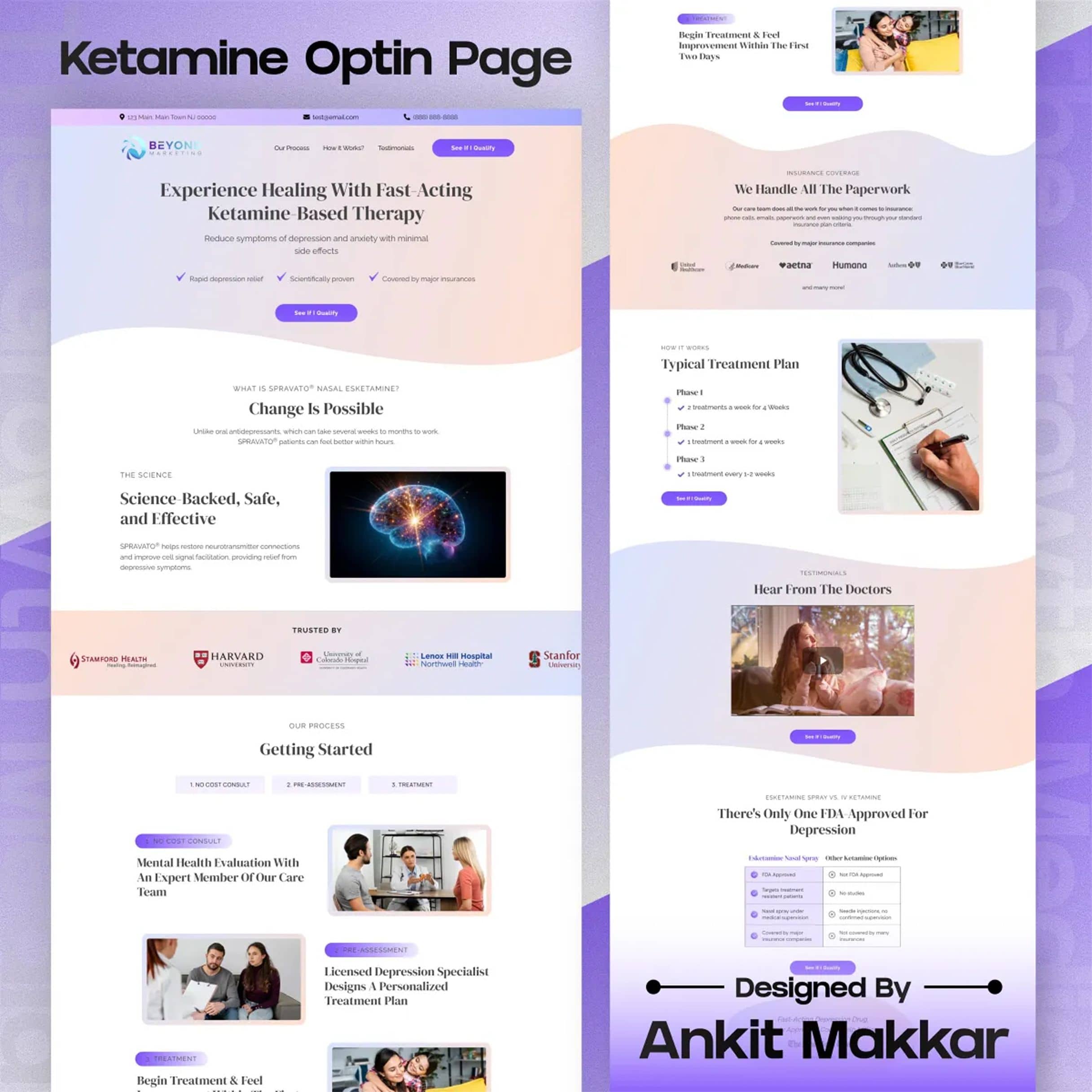 BEYOND MARKETING — optin page preview